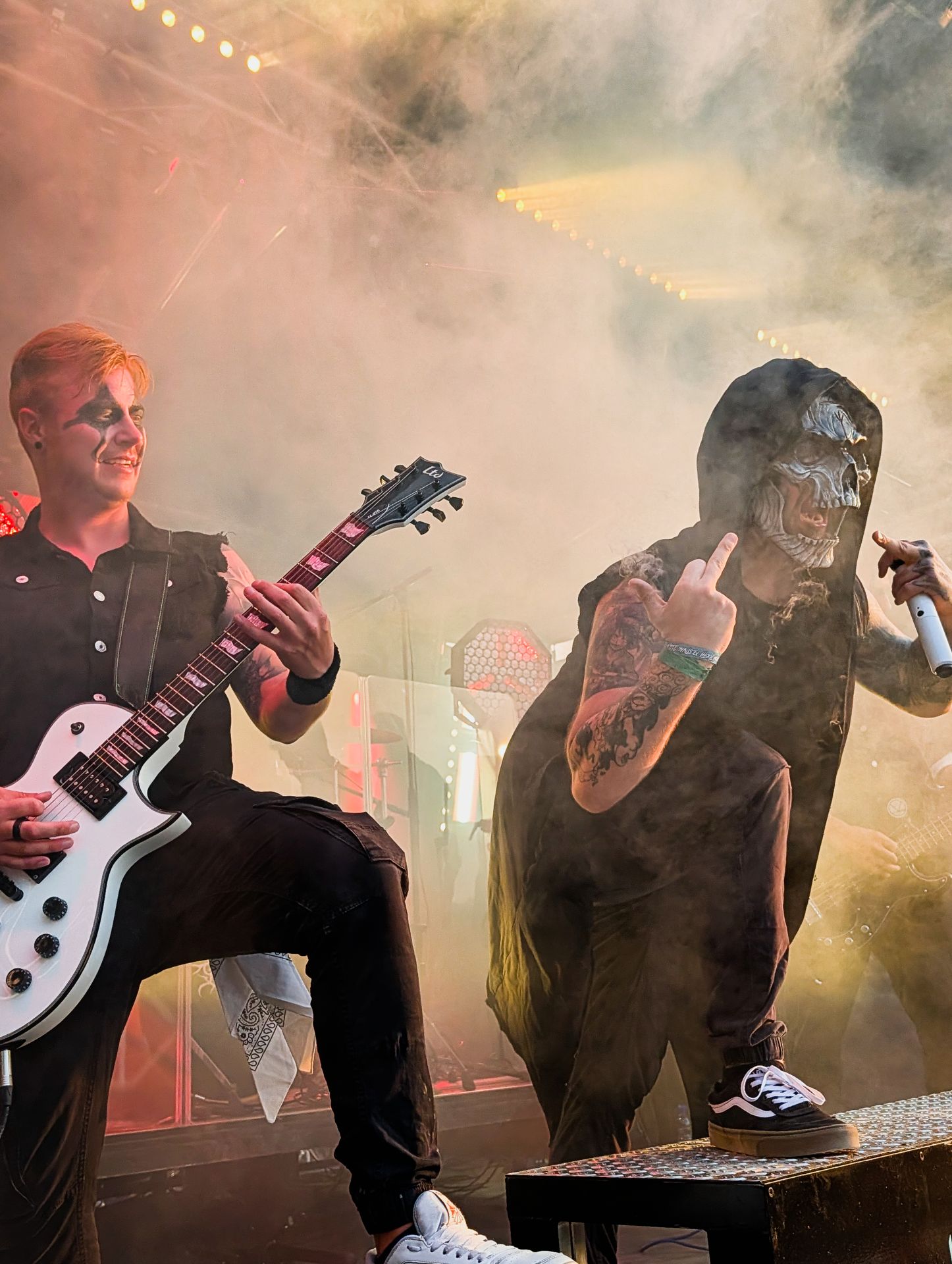 Live-Impression Sprachrohr